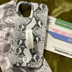 Loopy IPhone 12 MINI case and extra loop